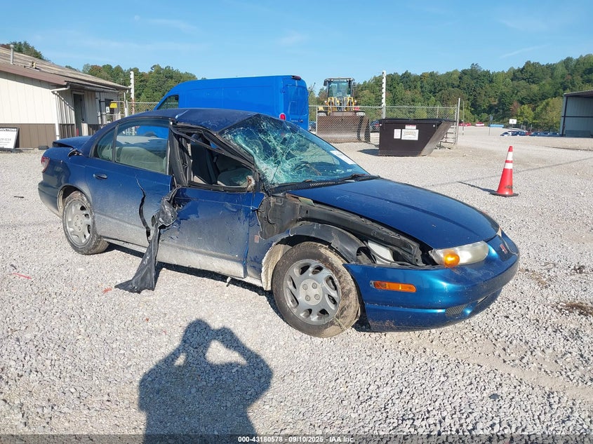 2000 Saturn Sl2 blue sedan gasoline 1G8ZK5271YZ153979 photo #1