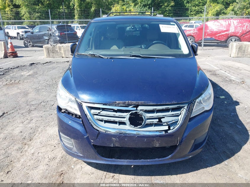 2012 Volkswagen Routan Se VIN: 2C4RVABGXCR293604 Lot: 43180638