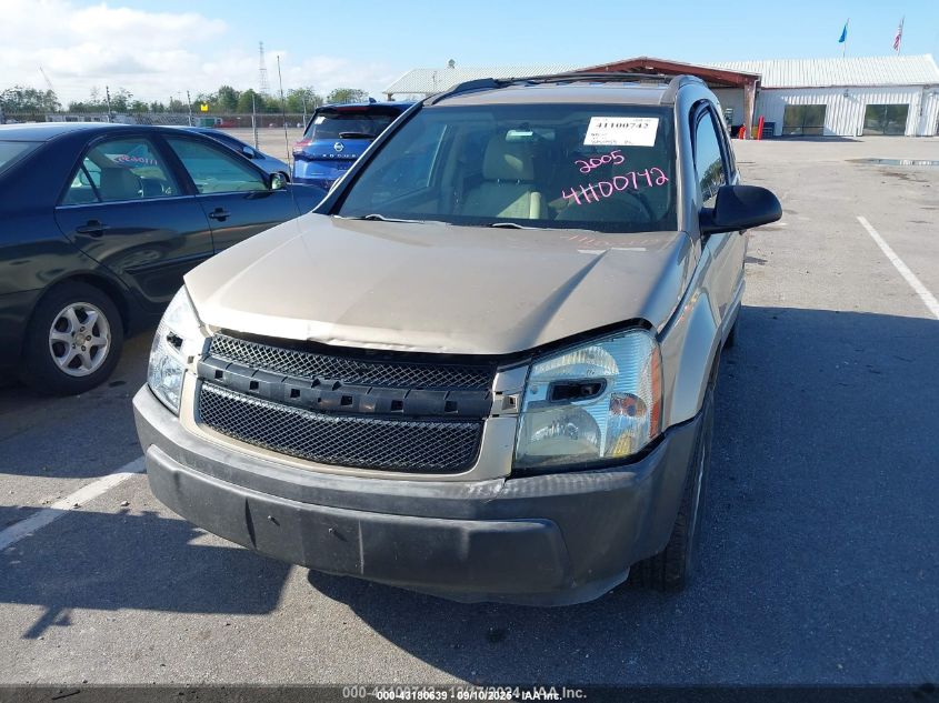 2005 Chevrolet Equinox Ls VIN: 2CNDL13F256118740 Lot: 43180639