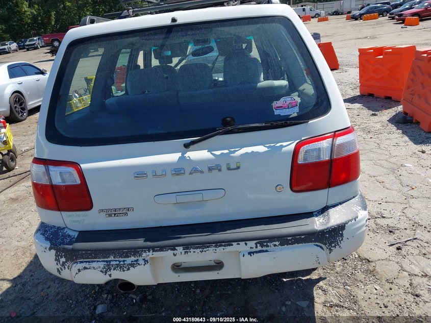 2002 Subaru Forester S VIN: JF1SF65692H719085 Lot: 43180643
