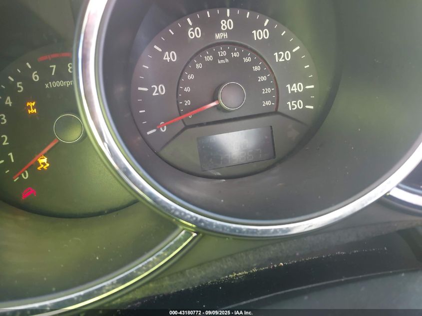 2011 Kia Sorento Lx VIN: 5XYKTDA16BG128304 Lot: 43180772