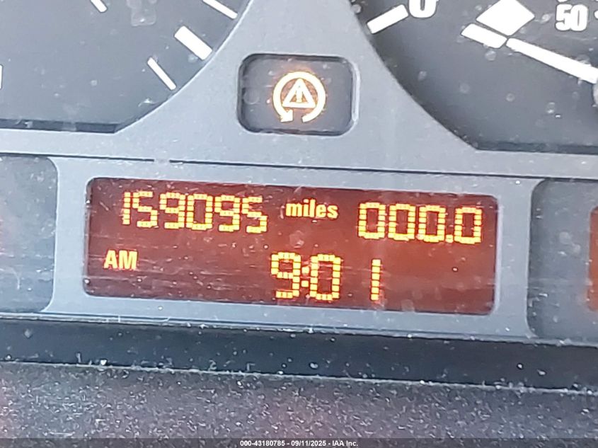 2002 BMW 325Xi VIN: WBAEU33492PH85476 Lot: 43180785