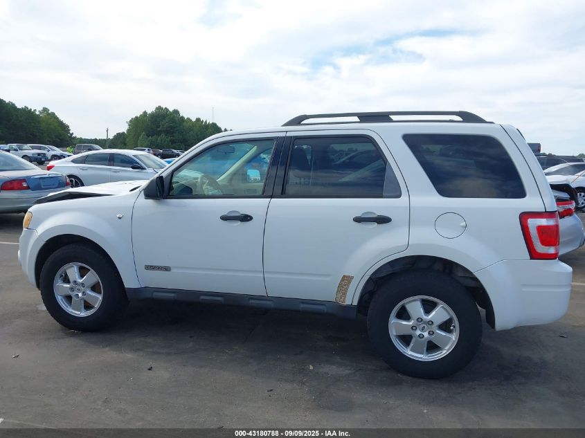 2008 Ford Escape Xlt VIN: 1FMCU03168KD48693 Lot: 43180788