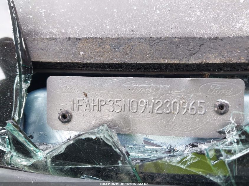 2009 Ford Focus Se VIN: 1FAHP35N09W230965 Lot: 43180799