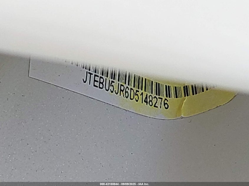 2013 TOYOTA 4RUNNER SR5 - JTEBU5JR6D5148276