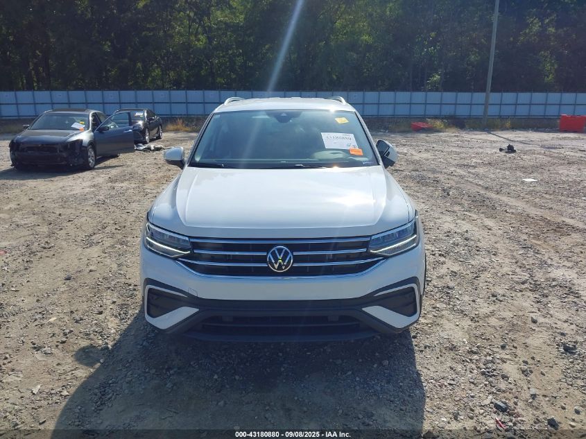 2024 Volkswagen Tiguan 2.0T Se/2.0T Wolfsburg Edition VIN: 3VV2B7AX4RM042612 Lot: 43180880