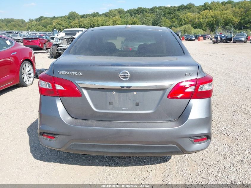 2019 Nissan Sentra Sv VIN: 3N1AB7AP5KY434400 Lot: 43180893