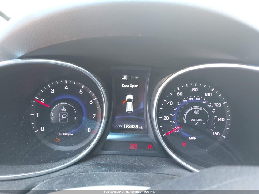 2014 HYUNDAI SANTA FE LIMITED - KM8SN4HF5EU072835