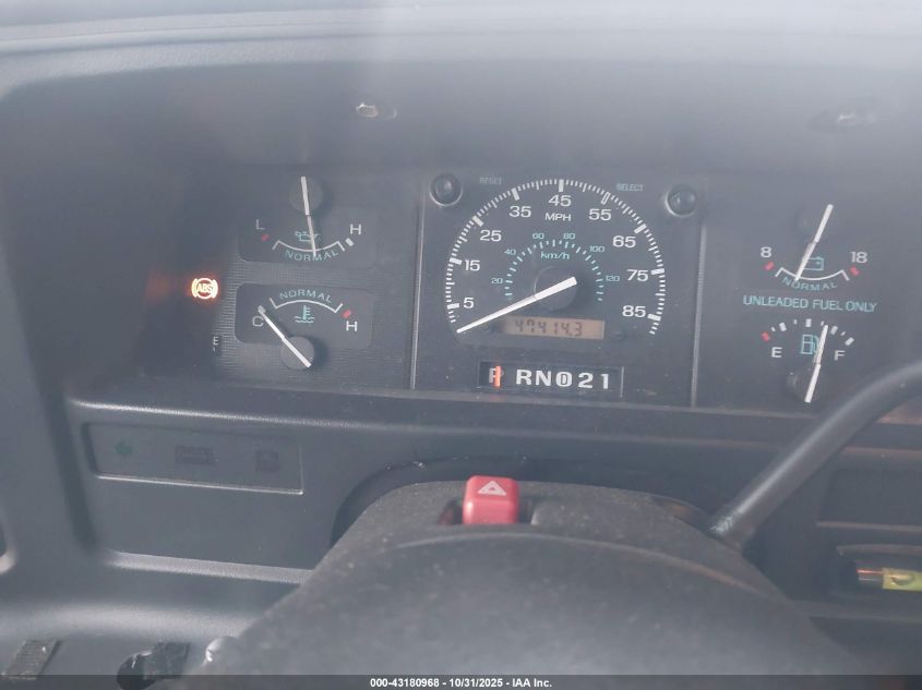 1995 Ford Econoline E350 Cutaway Van VIN: 1FDKE30G5SHB16495 Lot: 43180968