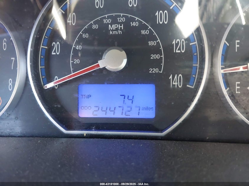 2007 Hyundai Santa Fe Limited/Se VIN: 5NMSH13E47H124605 Lot: 43181008