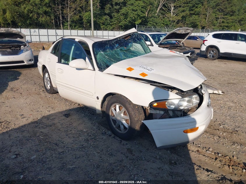 2004 Buick Lesabre Limited white sedan gasoline 1G4HR54K74U104805 photo #1