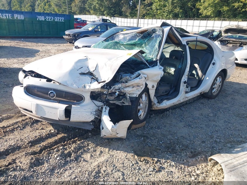 2004 Buick Lesabre Limited white sedan gasoline 1G4HR54K74U104805 photo #3
