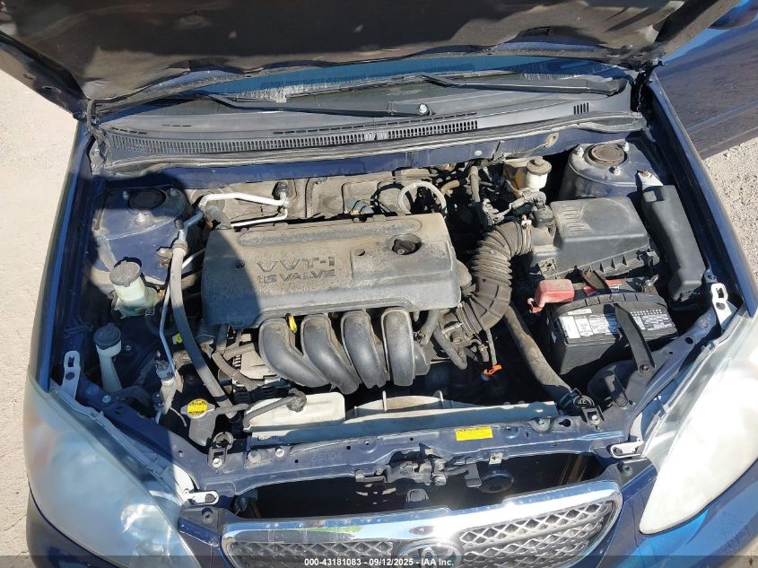 2008 Toyota Corolla Le VIN: 2T1BR32E18C868793 Lot: 43181083