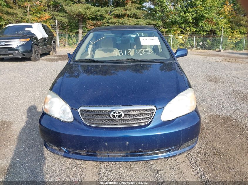 2008 Toyota Corolla Le VIN: 2T1BR32E18C868793 Lot: 43181083