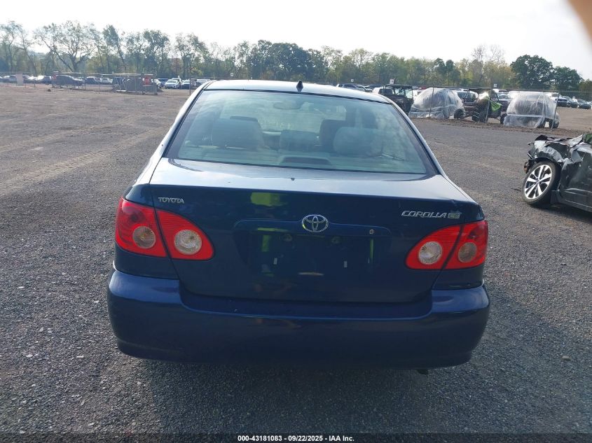 2008 Toyota Corolla Le VIN: 2T1BR32E18C868793 Lot: 43181083