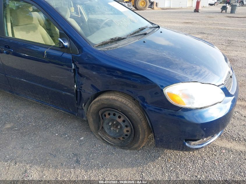 2008 Toyota Corolla Le VIN: 2T1BR32E18C868793 Lot: 43181083