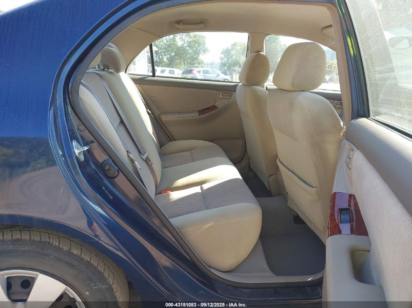 2008 Toyota Corolla Le VIN: 2T1BR32E18C868793 Lot: 43181083