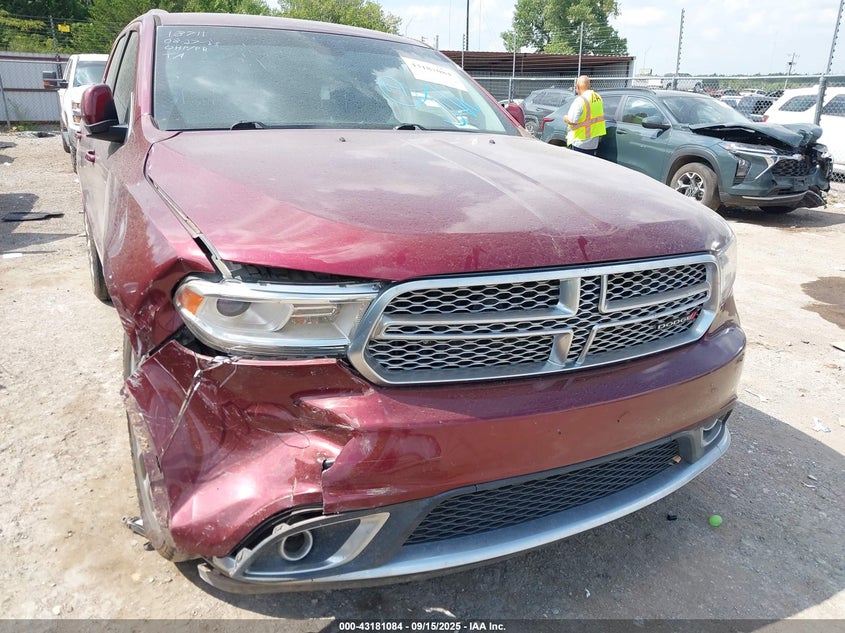 2018 Dodge Durango Sxt Rwd VIN: 1C4RDHAG9JC231940 Lot: 43181084