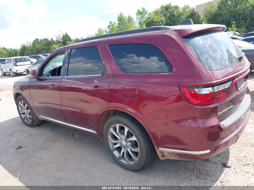 2018 Dodge Durango Sxt Rwd VIN: 1C4RDHAG9JC231940 Lot: 43181084