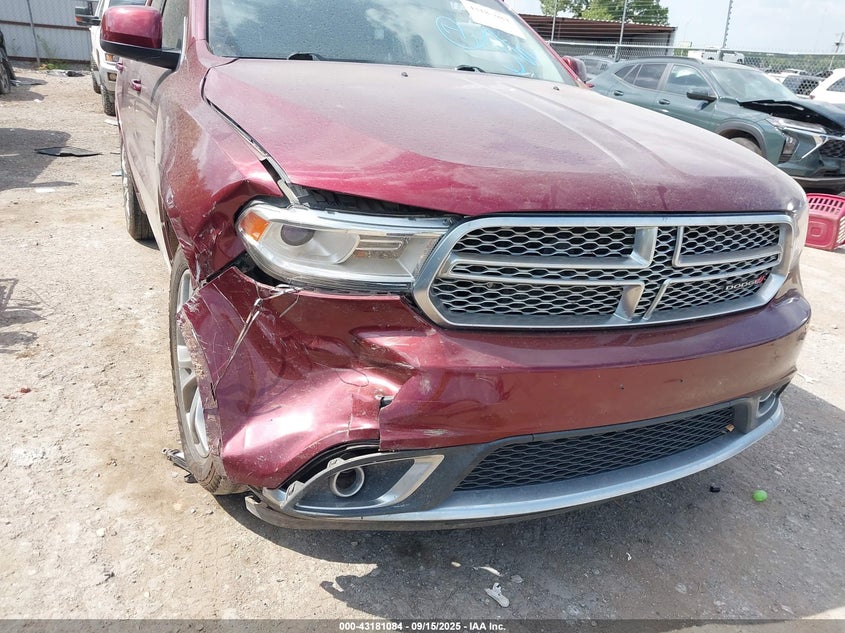 2018 Dodge Durango Sxt Rwd VIN: 1C4RDHAG9JC231940 Lot: 43181084