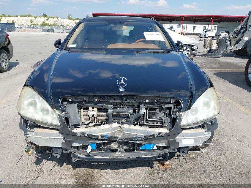 2008 Mercedes-Benz S 550 VIN: WDDNG71X28A229474 Lot: 43181096