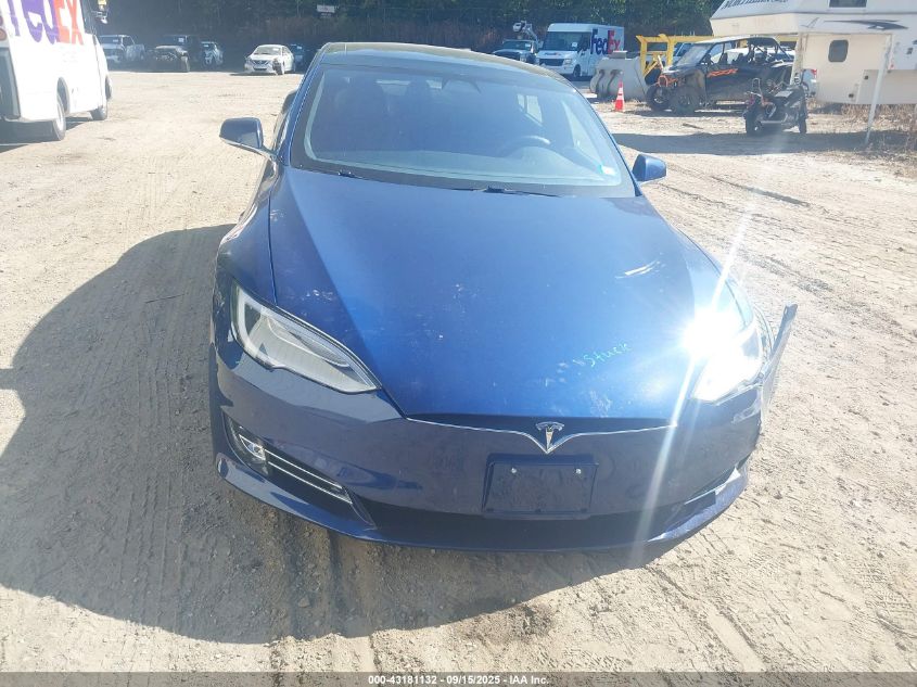 2018 Tesla Model S 100D/75D/P100D VIN: 5YJSA1E24JF261107 Lot: 43181132