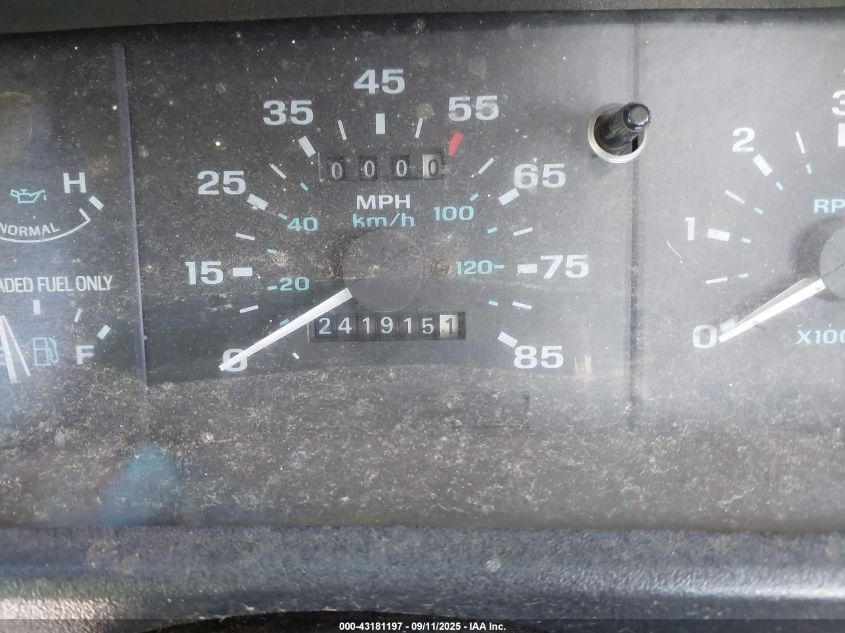 1994 Ford Ranger Super Cab VIN: 1FTCR15X7RPB17996 Lot: 43181197