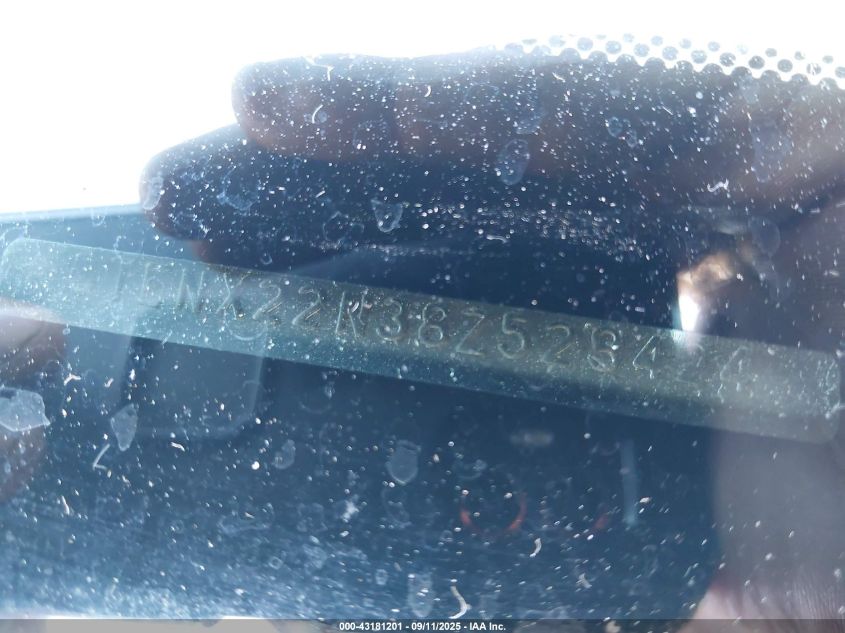 2008 Toyota Tacoma VIN: 5TENX22N38Z528424 Lot: 43181201