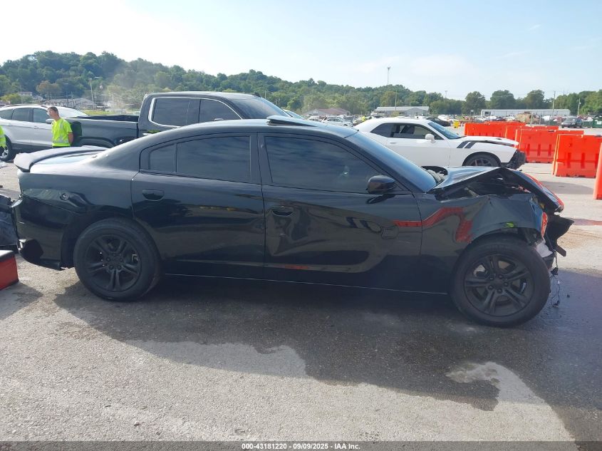 2022 Dodge Charger Sxt VIN: 2C3CDXBG7NH220263 Lot: 43181220
