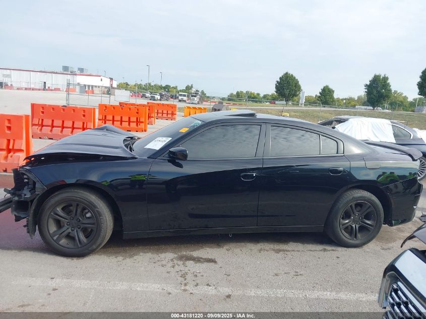 2022 Dodge Charger Sxt VIN: 2C3CDXBG7NH220263 Lot: 43181220