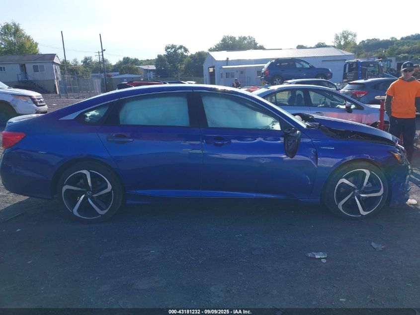 2022 Honda Accord Hybrid Sport VIN: 1HGCV3F26NA044435 Lot: 43181232