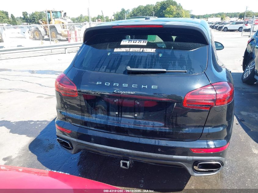 2016 Porsche Cayenne VIN: WP1AA2A29GKA12061 Lot: 43181250