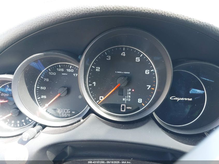2016 Porsche Cayenne VIN: WP1AA2A29GKA12061 Lot: 43181250