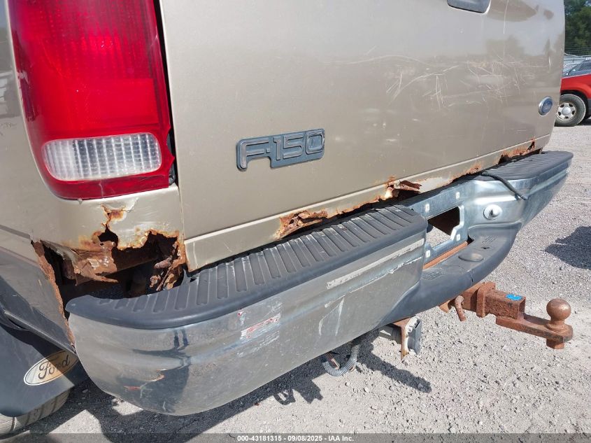 1999 Ford F-150 Lariat/Xl/Xlt VIN: 1FTRX18L7XKA04701 Lot: 43181315