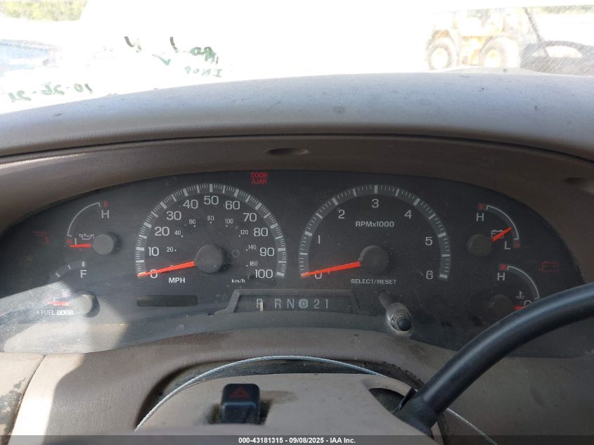 1999 Ford F-150 Lariat/Xl/Xlt VIN: 1FTRX18L7XKA04701 Lot: 43181315