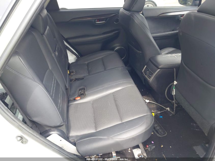 2015 Lexus Nx 200T VIN: JTJBARBZ6F2009835 Lot: 43181322