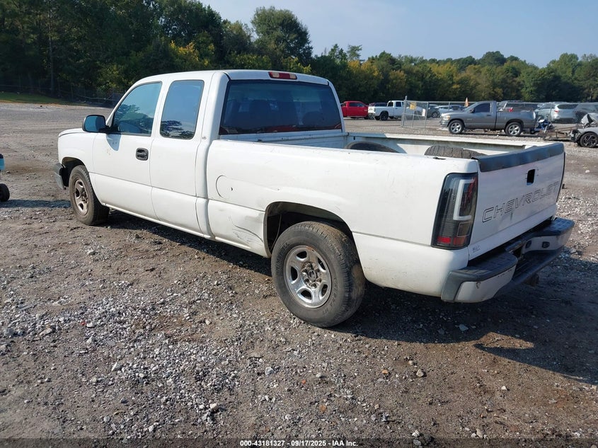 2004 Chevrolet Silverado 1500 Work Truck white truck gasoline 1GCEC19VX4Z316735 photo #4