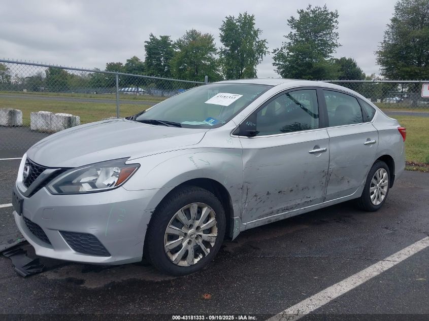 2016 Nissan Sentra Sv VIN: 3N1AB7AP5GY227643 Lot: 43181333