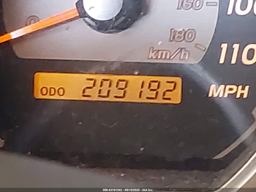 2005 Toyota 4Runner Sr5 Sport V6 VIN: JTEZU14R750044249 Lot: 43181342