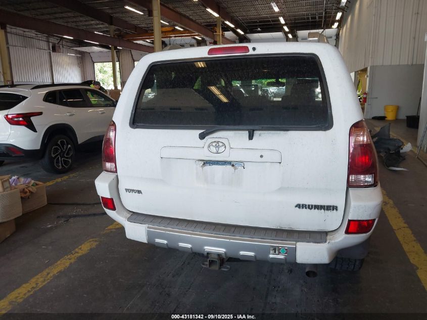 2005 Toyota 4Runner Sr5 Sport V6 VIN: JTEZU14R750044249 Lot: 43181342