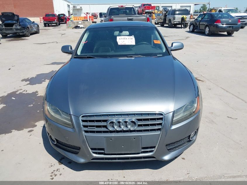 2012 Audi A5 2.0T Premium VIN: WAULFAFR9CA042640 Lot: 43181350