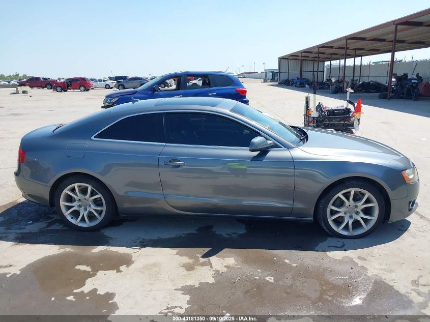 2012 Audi A5 2.0T Premium VIN: WAULFAFR9CA042640 Lot: 43181350