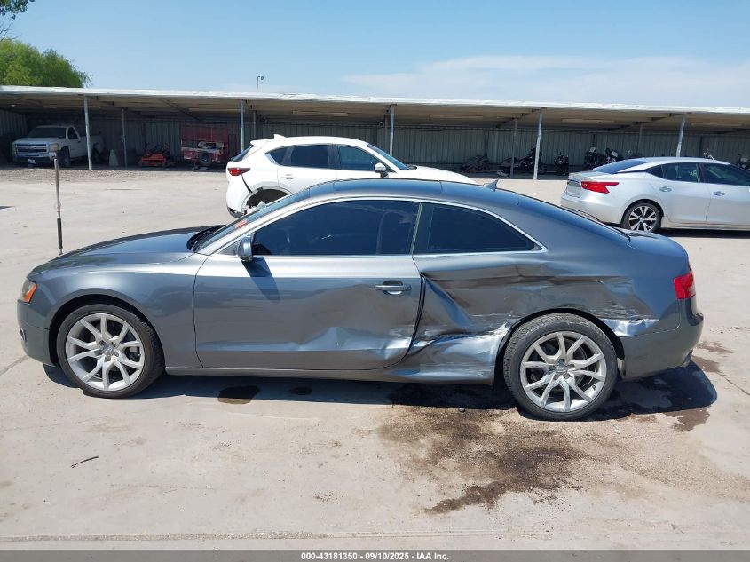 2012 Audi A5 2.0T Premium VIN: WAULFAFR9CA042640 Lot: 43181350