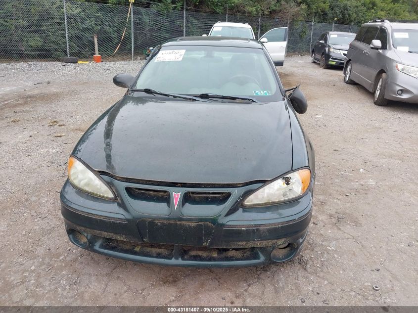 2003 Pontiac Grand Am Gt VIN: 1G2NW52E13C233225 Lot: 43181407