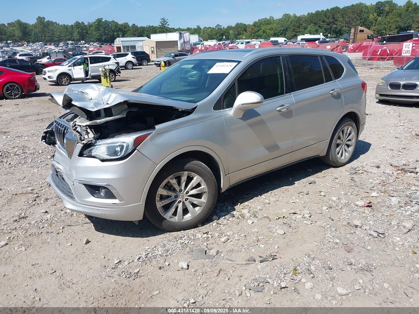Vin: lrbfxbsa6hd003348, lot: 43675836, buick envision essence 20172