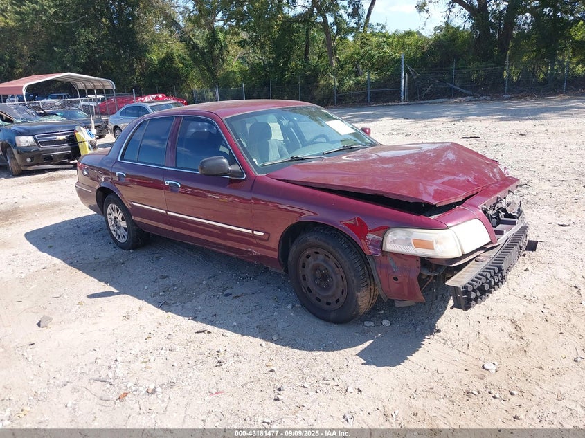 2006 Mercury Grand Marquis Gs brown sedan flexible 2MEFM74V26X649594 photo #1