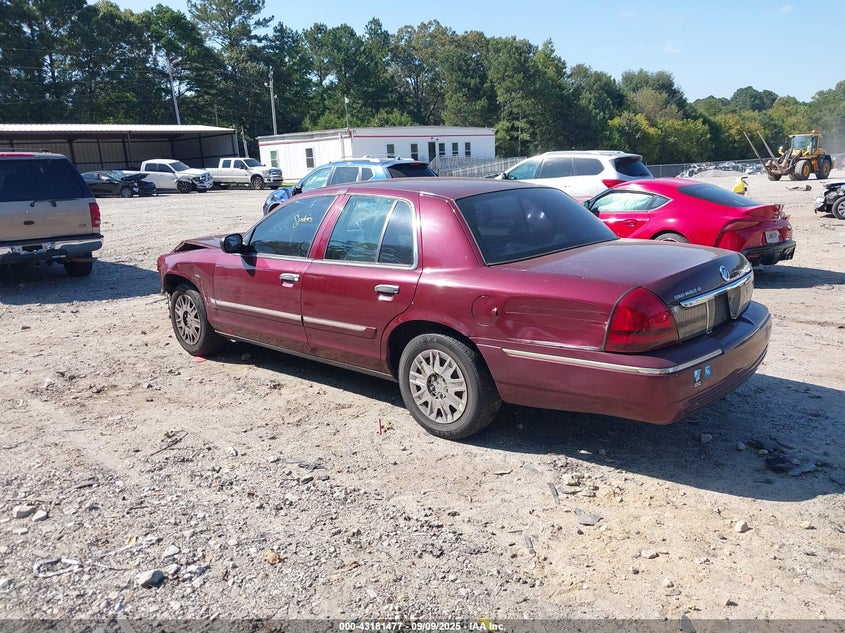 2006 Mercury Grand Marquis Gs brown sedan flexible 2MEFM74V26X649594 photo #4