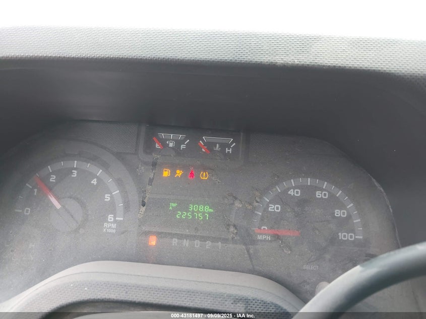 2012 Ford E-250 Commercial VIN: 1FTNE2EL6CDA07313 Lot: 43181497