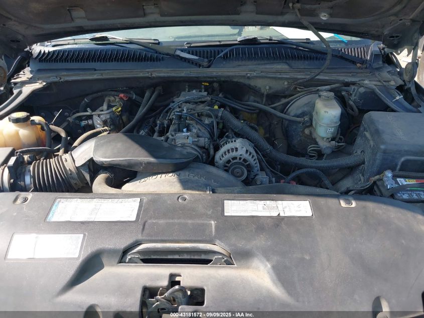 2001 Chevrolet Silverado 1500 Ls VIN: 2GCEC19T911180519 Lot: 43181572