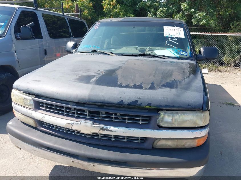 2001 Chevrolet Silverado 1500 Ls VIN: 2GCEC19T911180519 Lot: 43181572